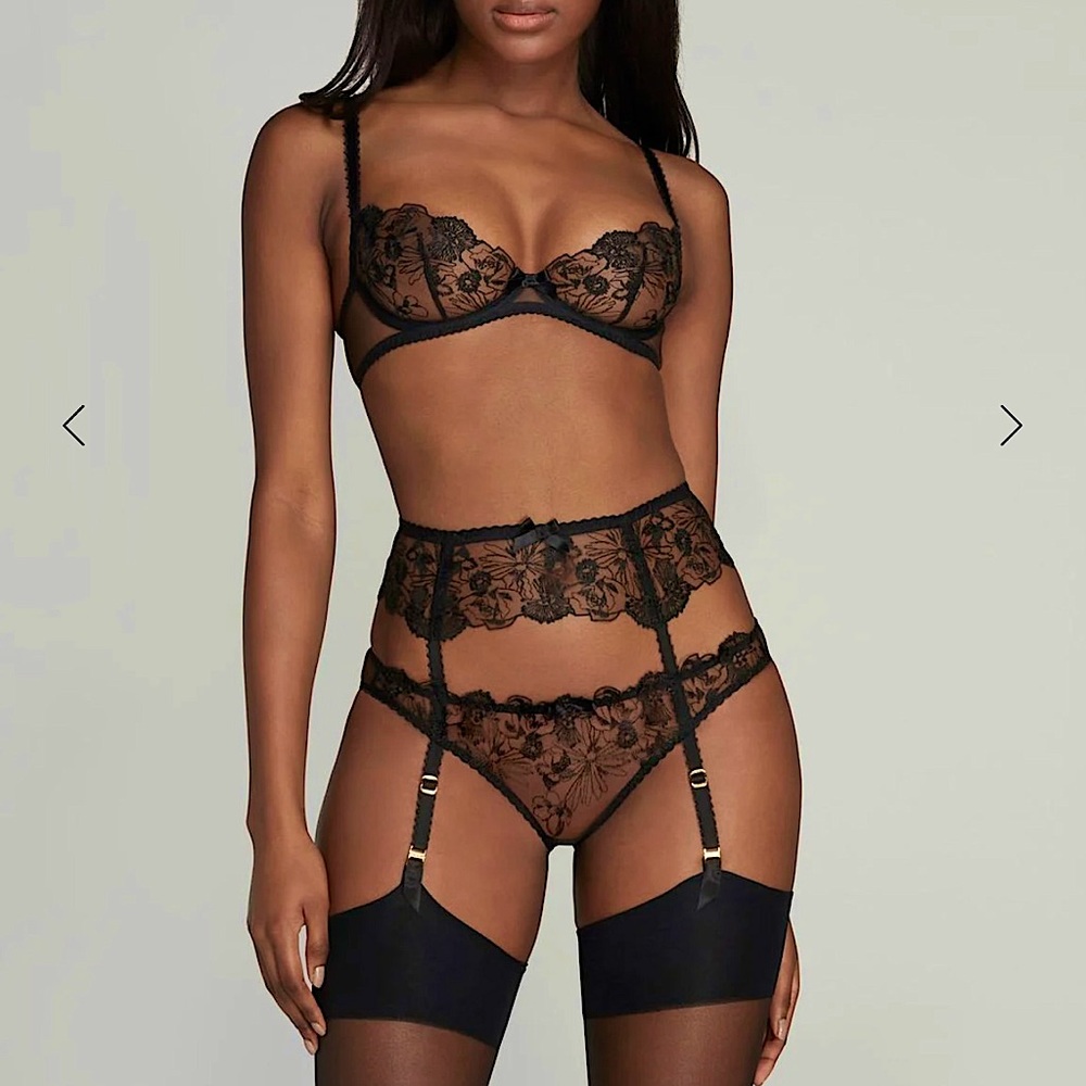 NWT | Agent Provocateur Black lingerie set